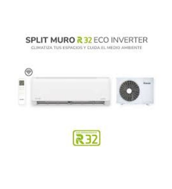 producto4 Split muro Inverter ecológico R32 de 24000 con wifi incorporado Kendal